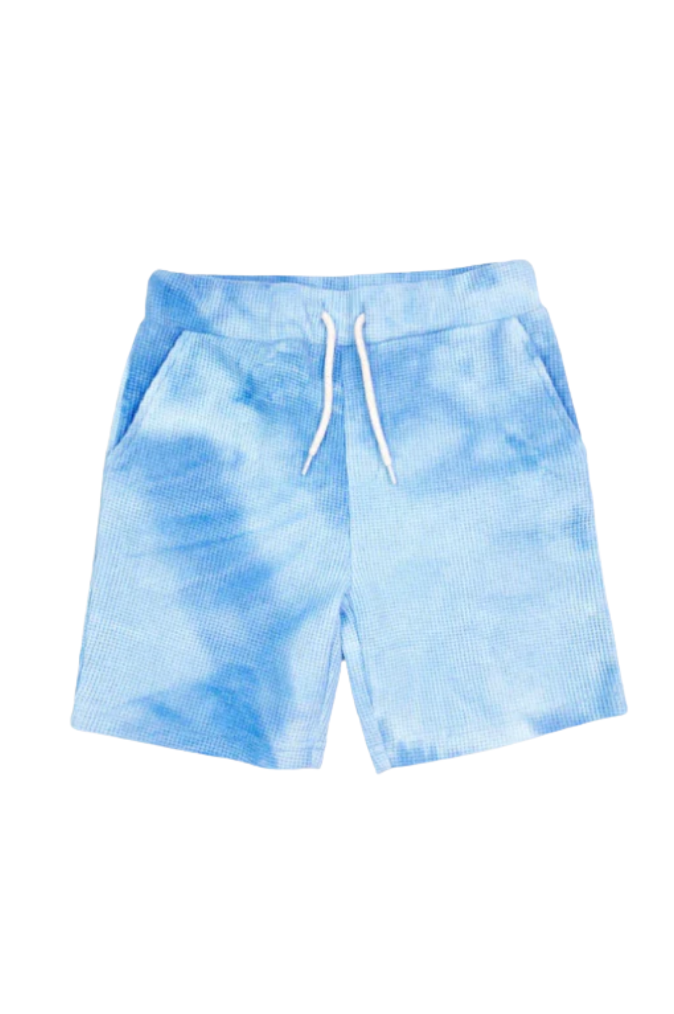 Resort Shorts Blue Tie Dye