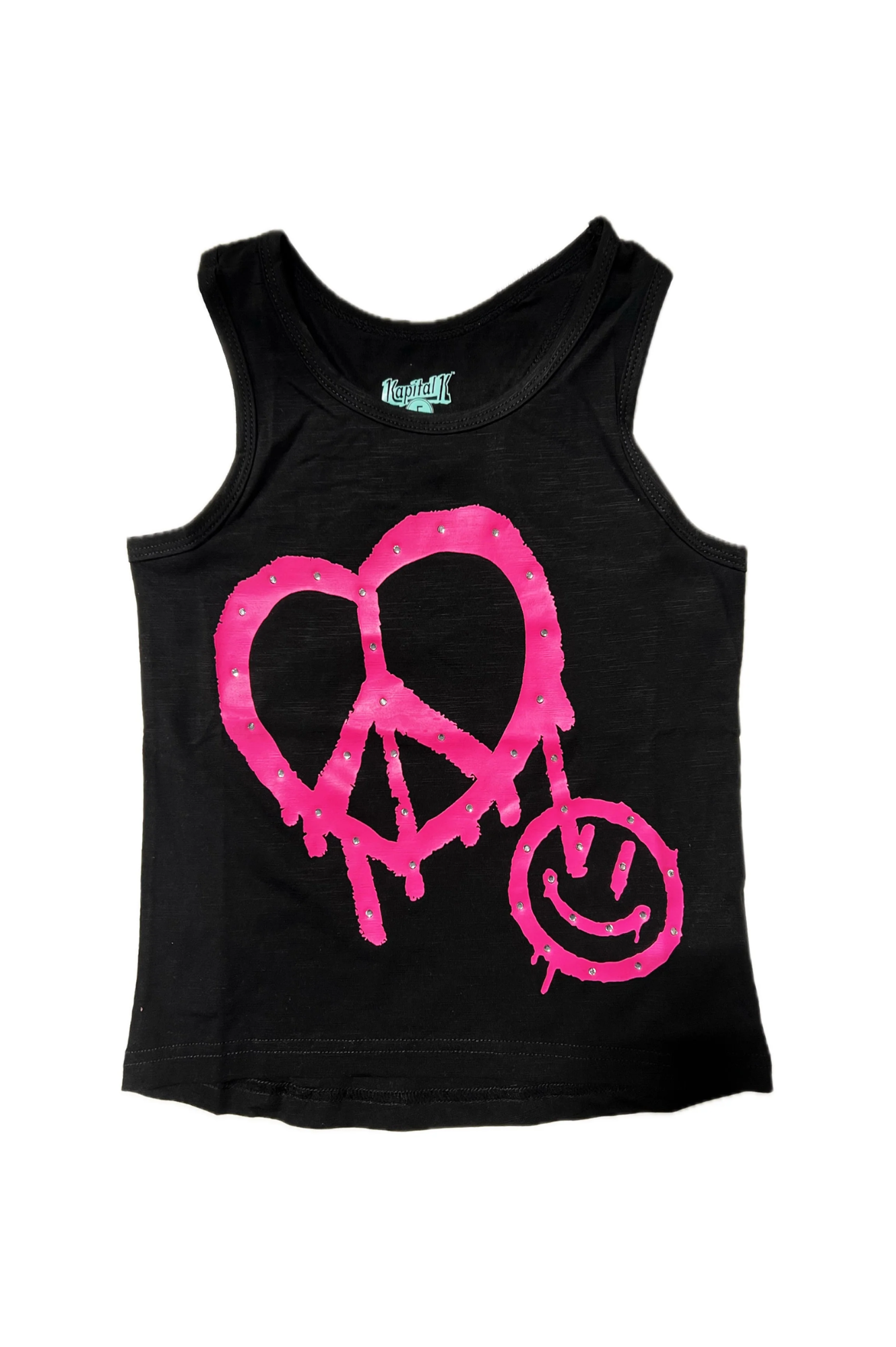 Heart Smiley Cop Tank