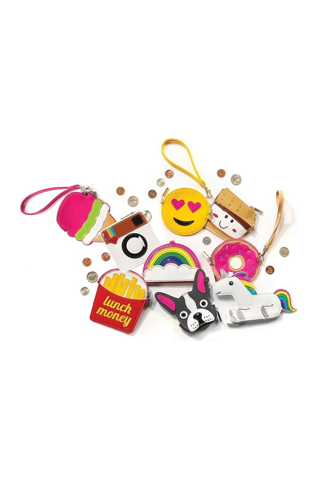 Donut Purse Key Chain