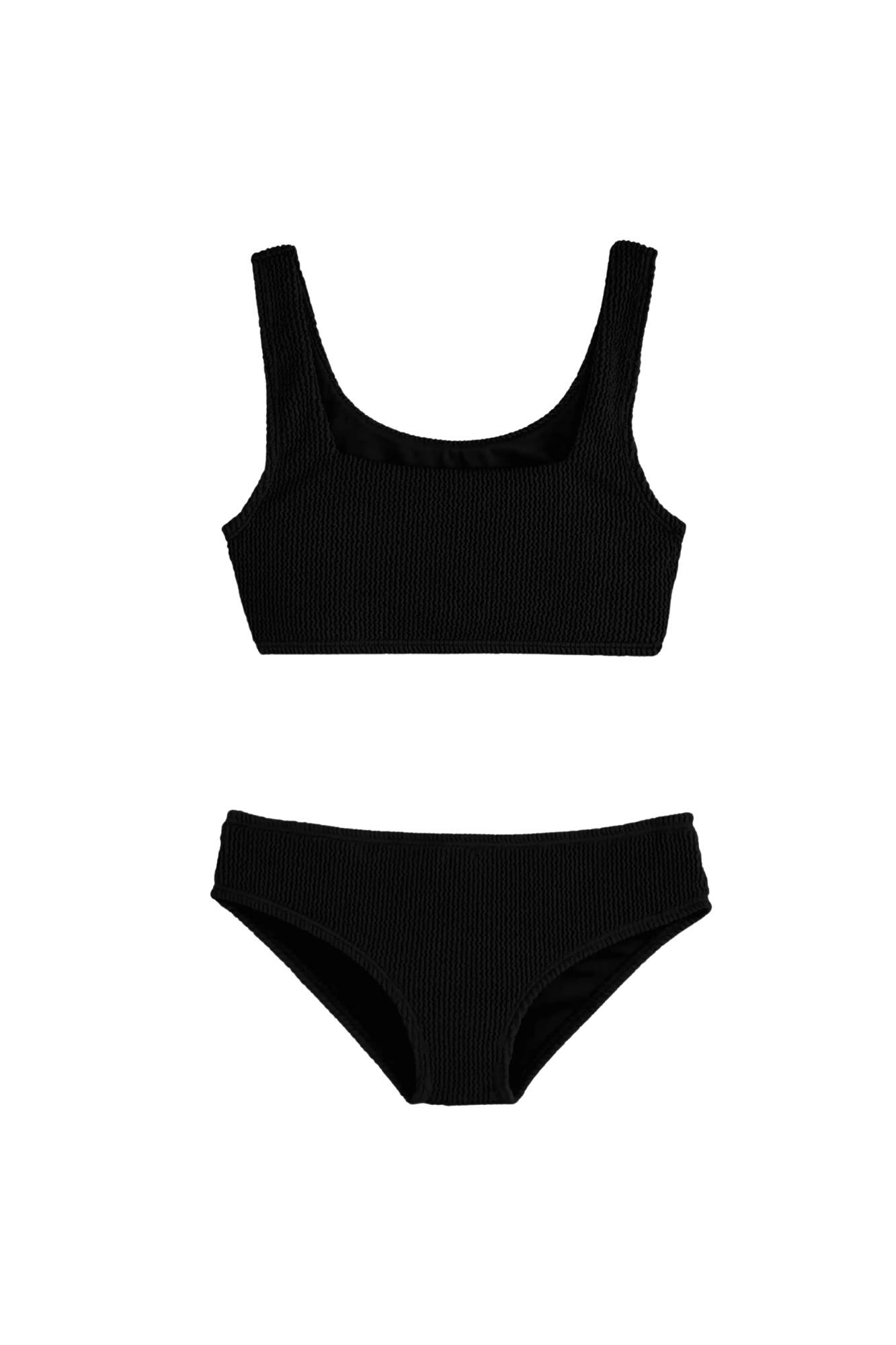 Black Fay Crinkle Swimsuit