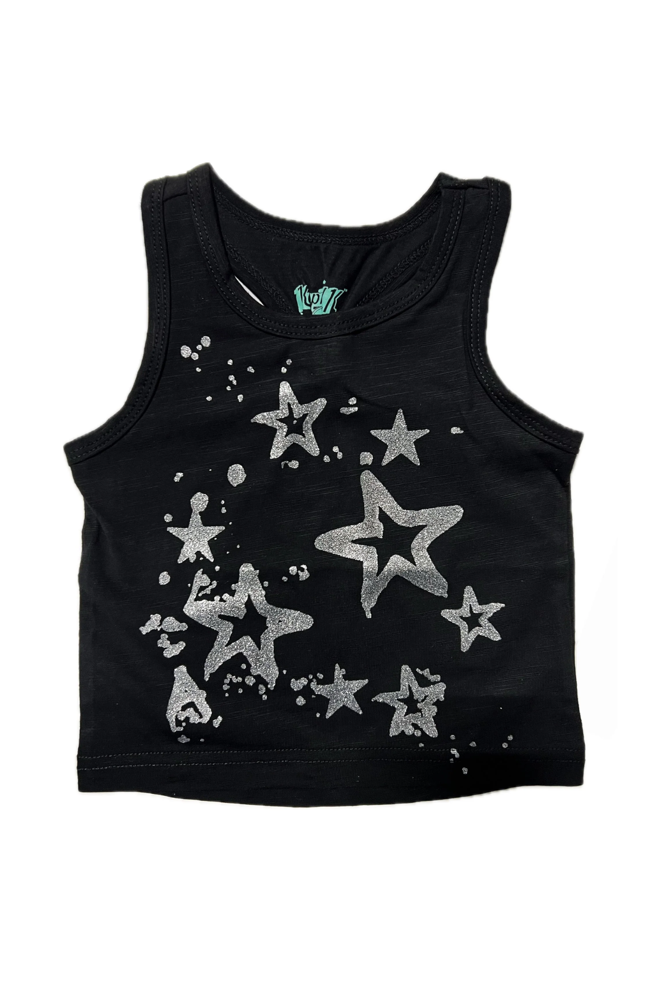 Metallic Star Knit Tank
