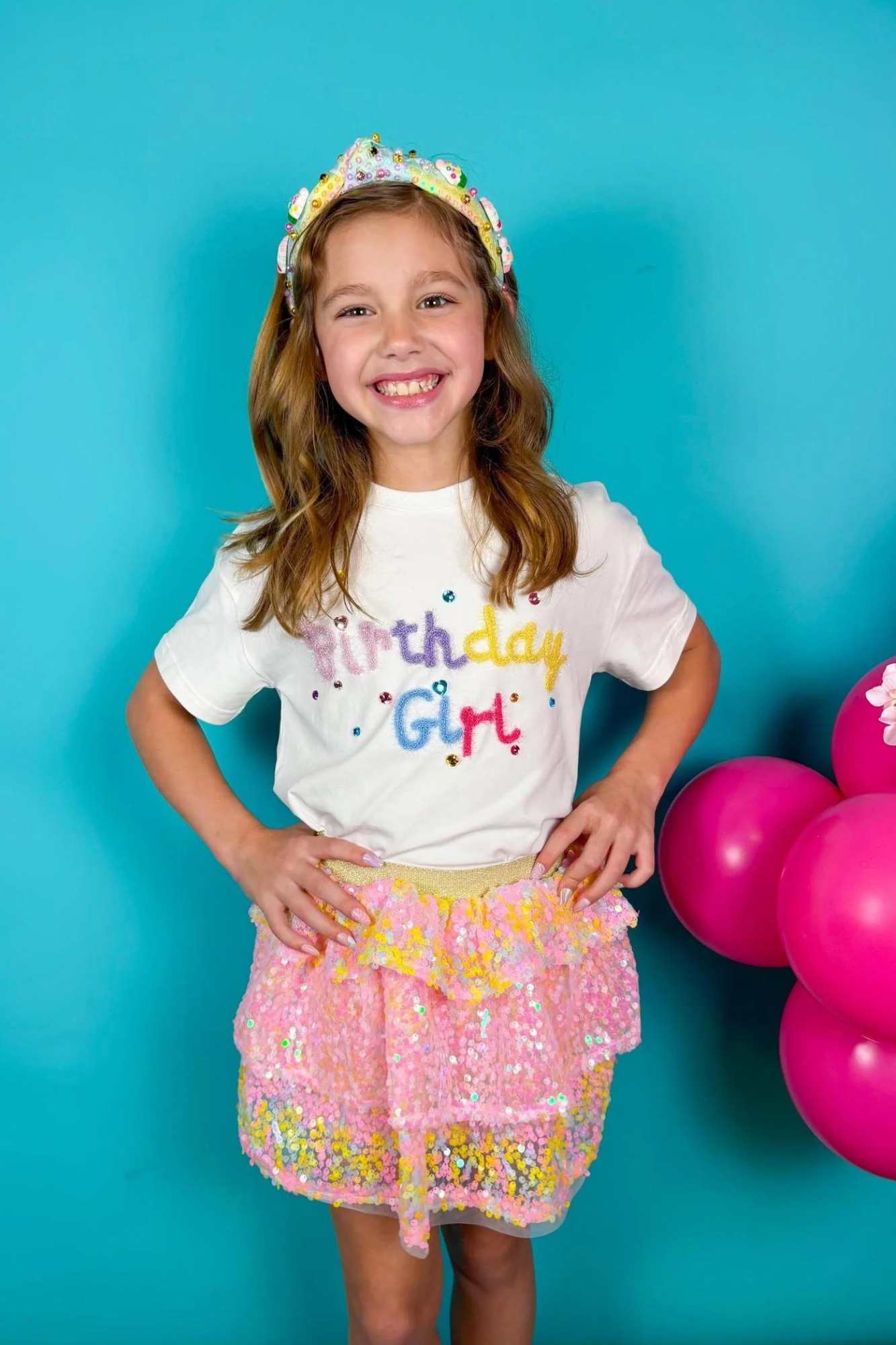 Pastel Sequins Skirt