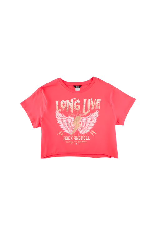 Coral Rock Star Tee