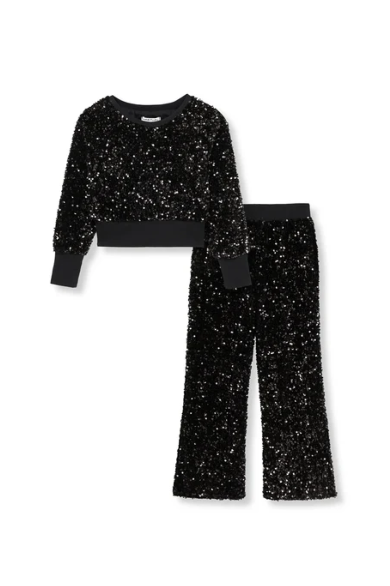 Allover Sequin Pant Set