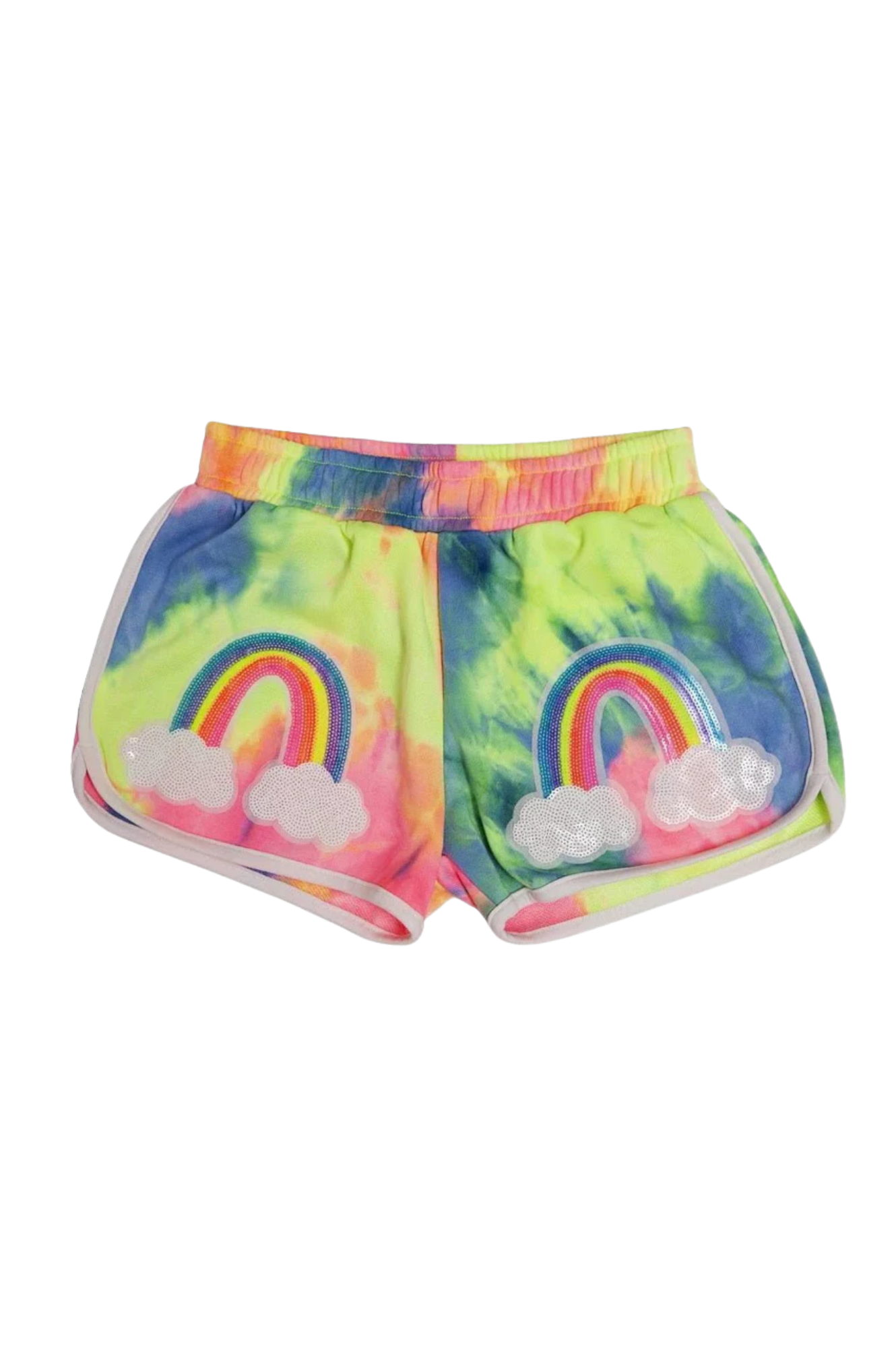 Pastel Tie-Dye Rainbow Short