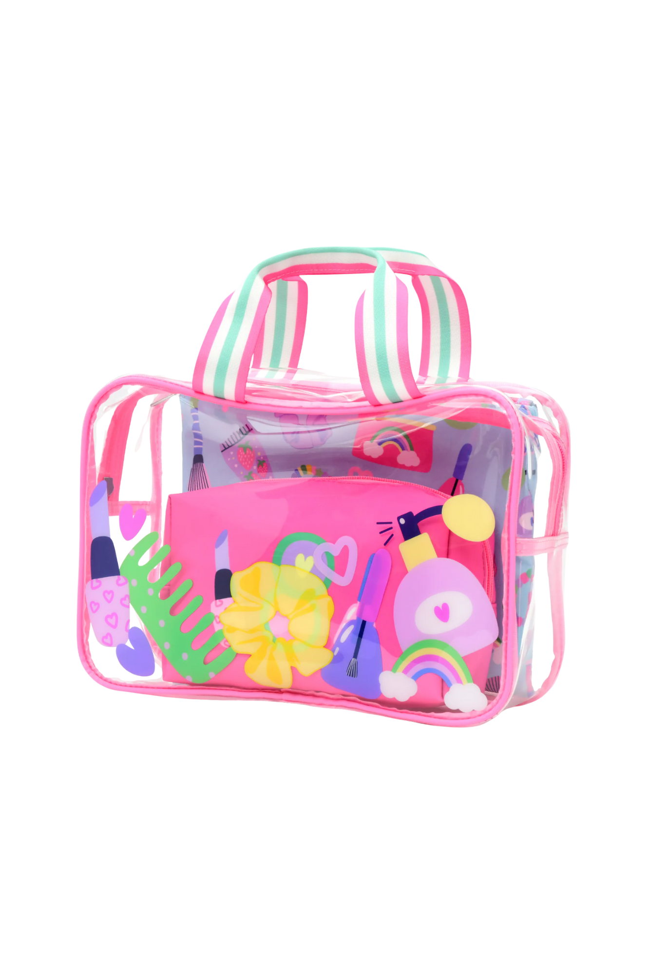 Wake Up And Makeup Cosmetic Bag Trio