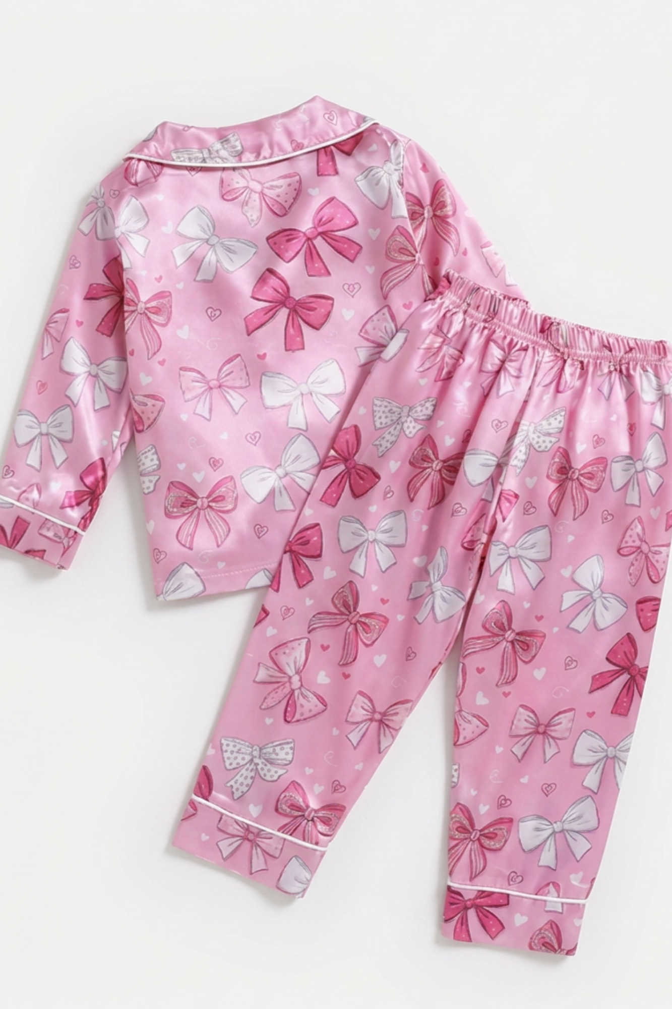 Pink Pajamas with Bows