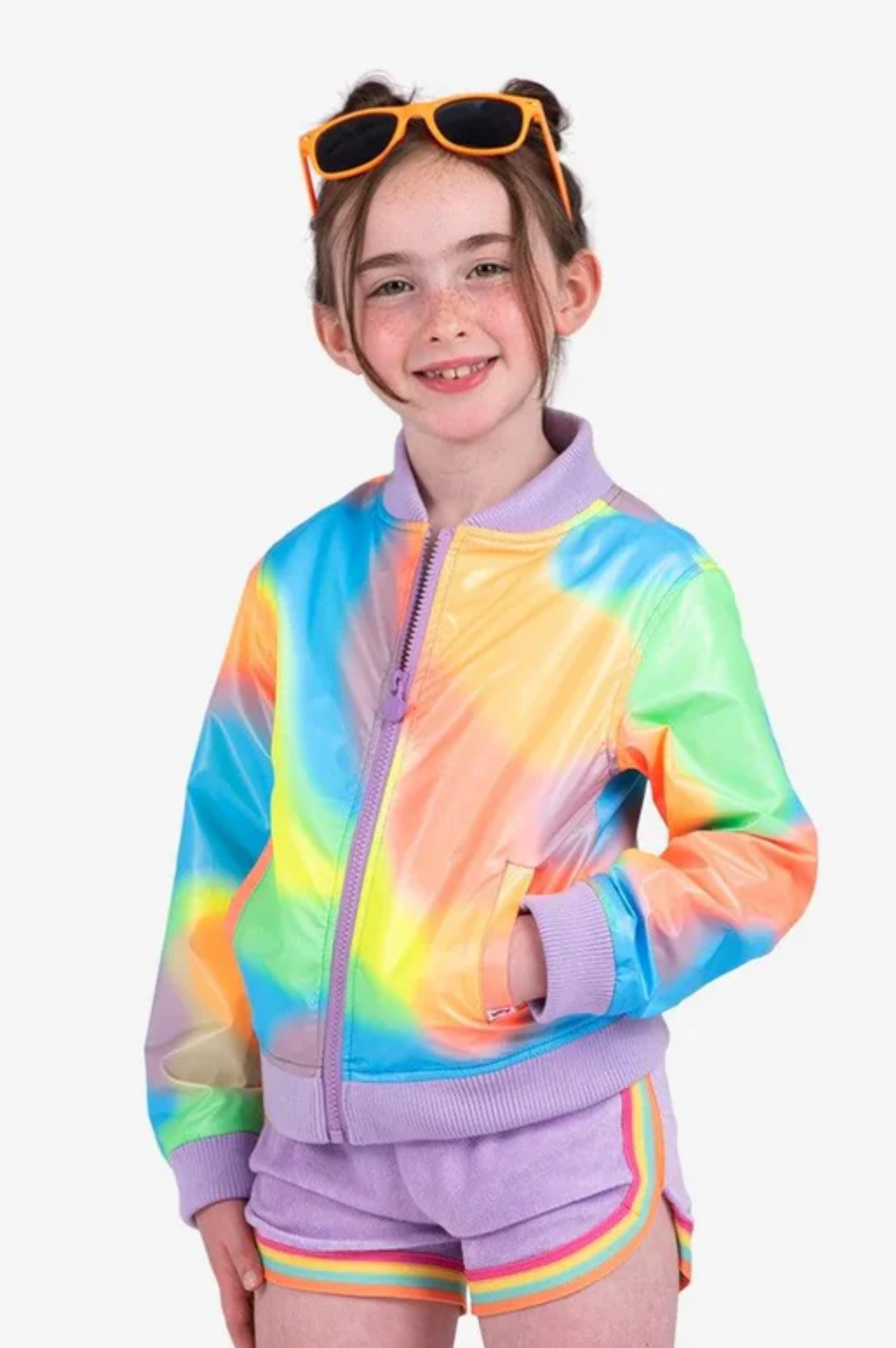 Nikki Bomber Jacket Multi Shine