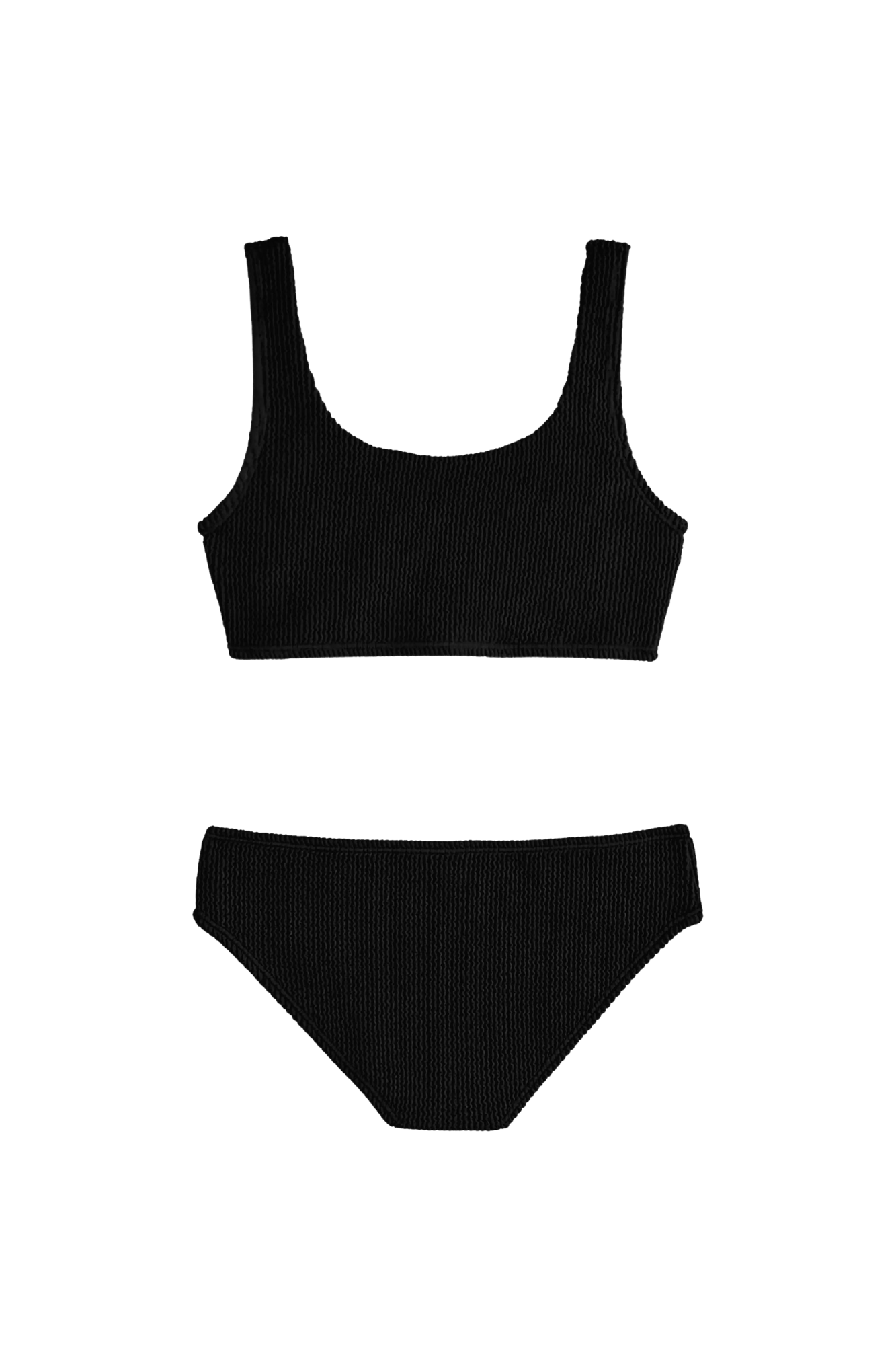 Black Fay Crinkle Swimsuit