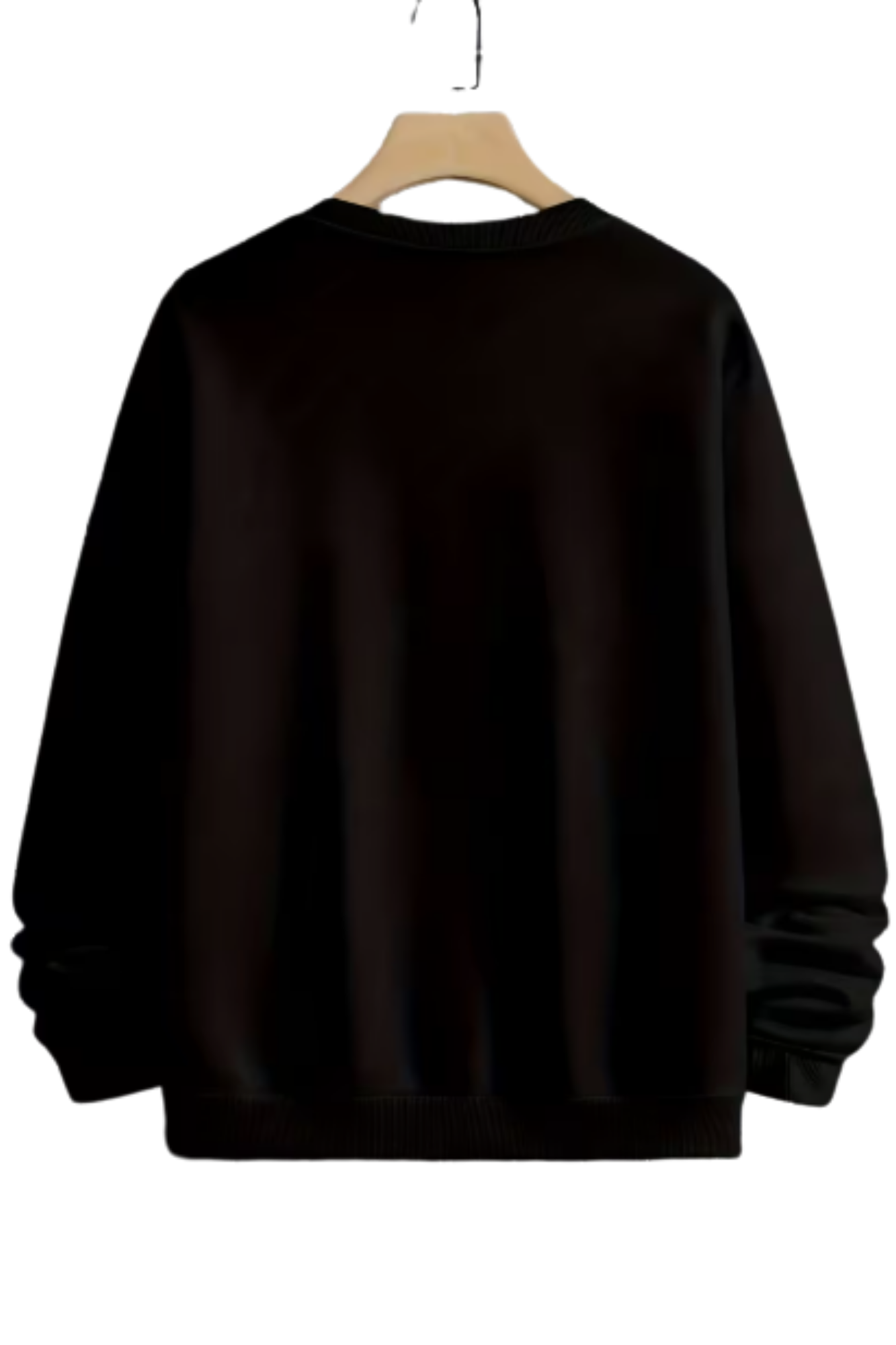 Black Sweater with Bear Street Graffiti