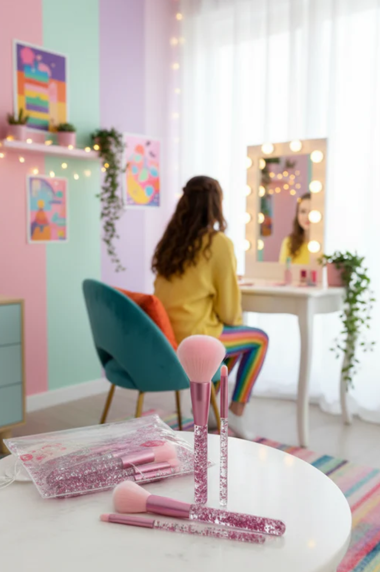 Confetti Makeup Brushes