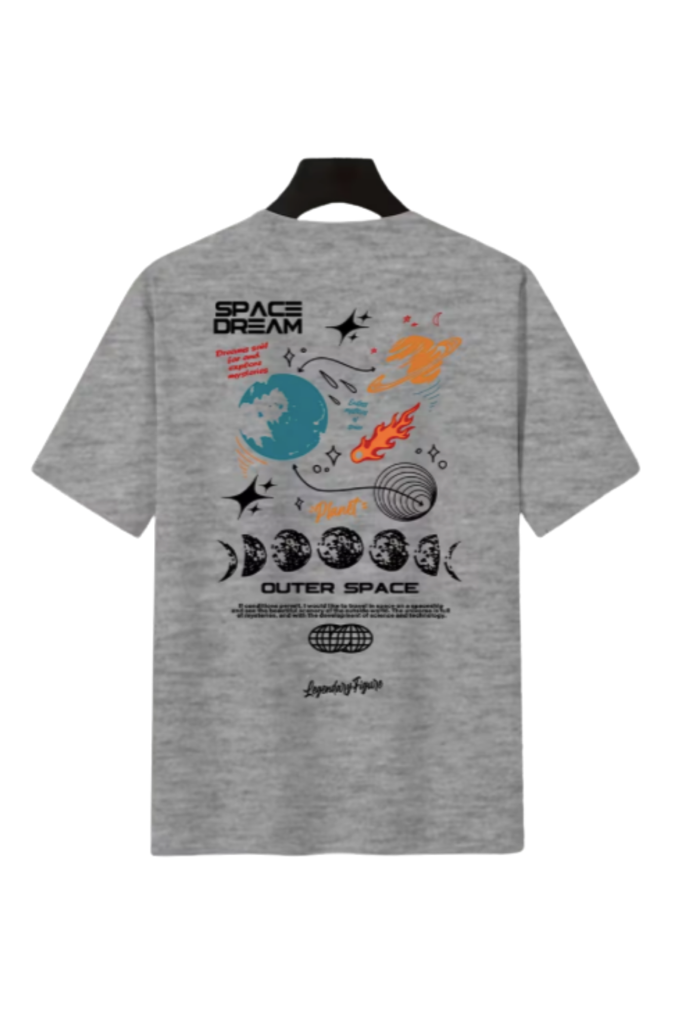 Grey Space Dream T-Shirt