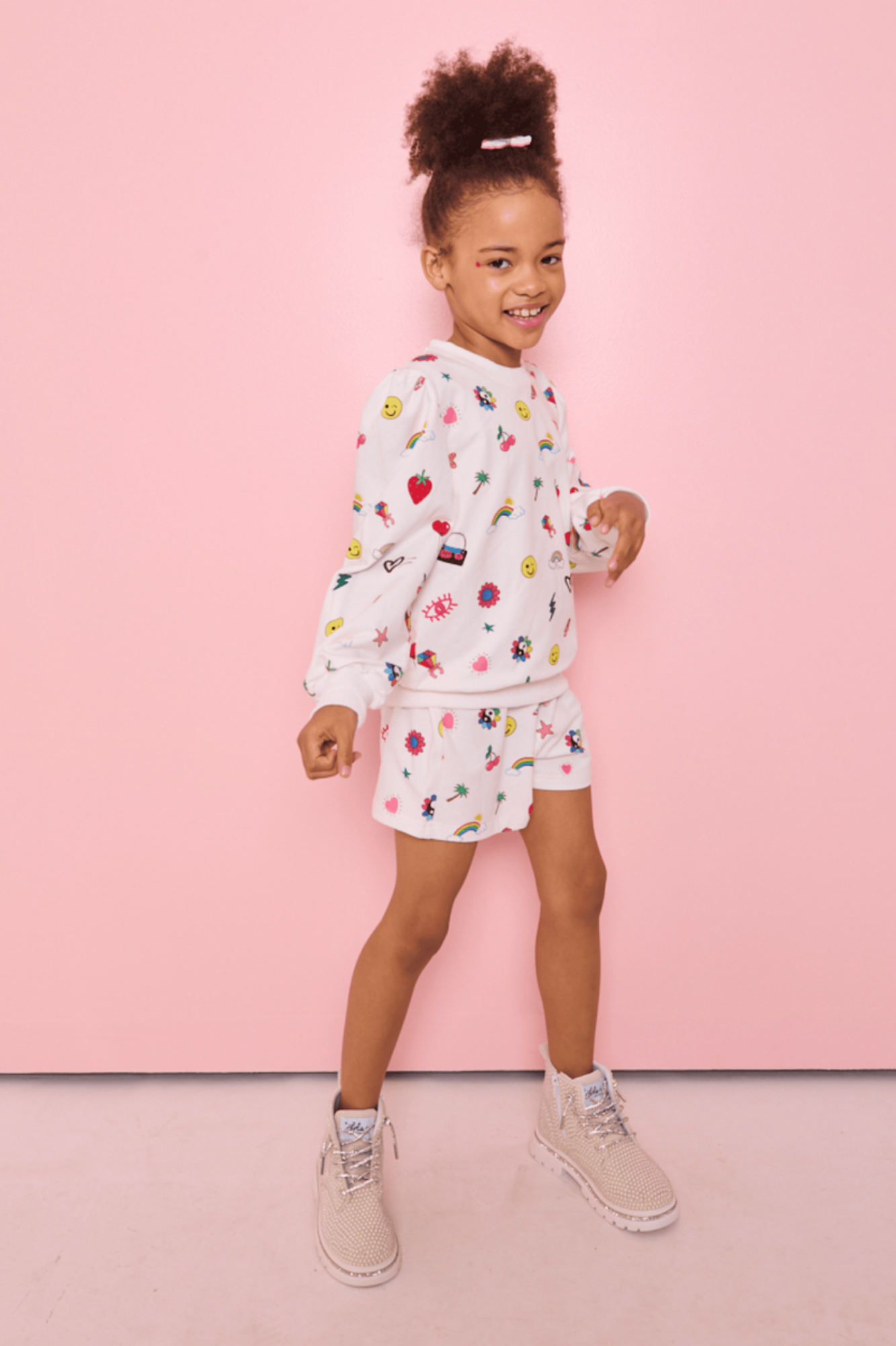 Emoji Vibes Short Set