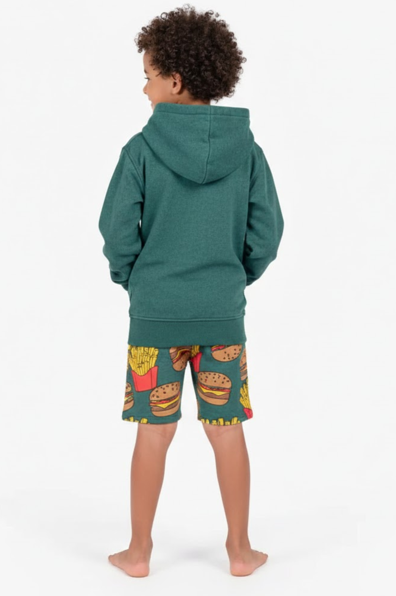 Magic Zip Hoodie Green