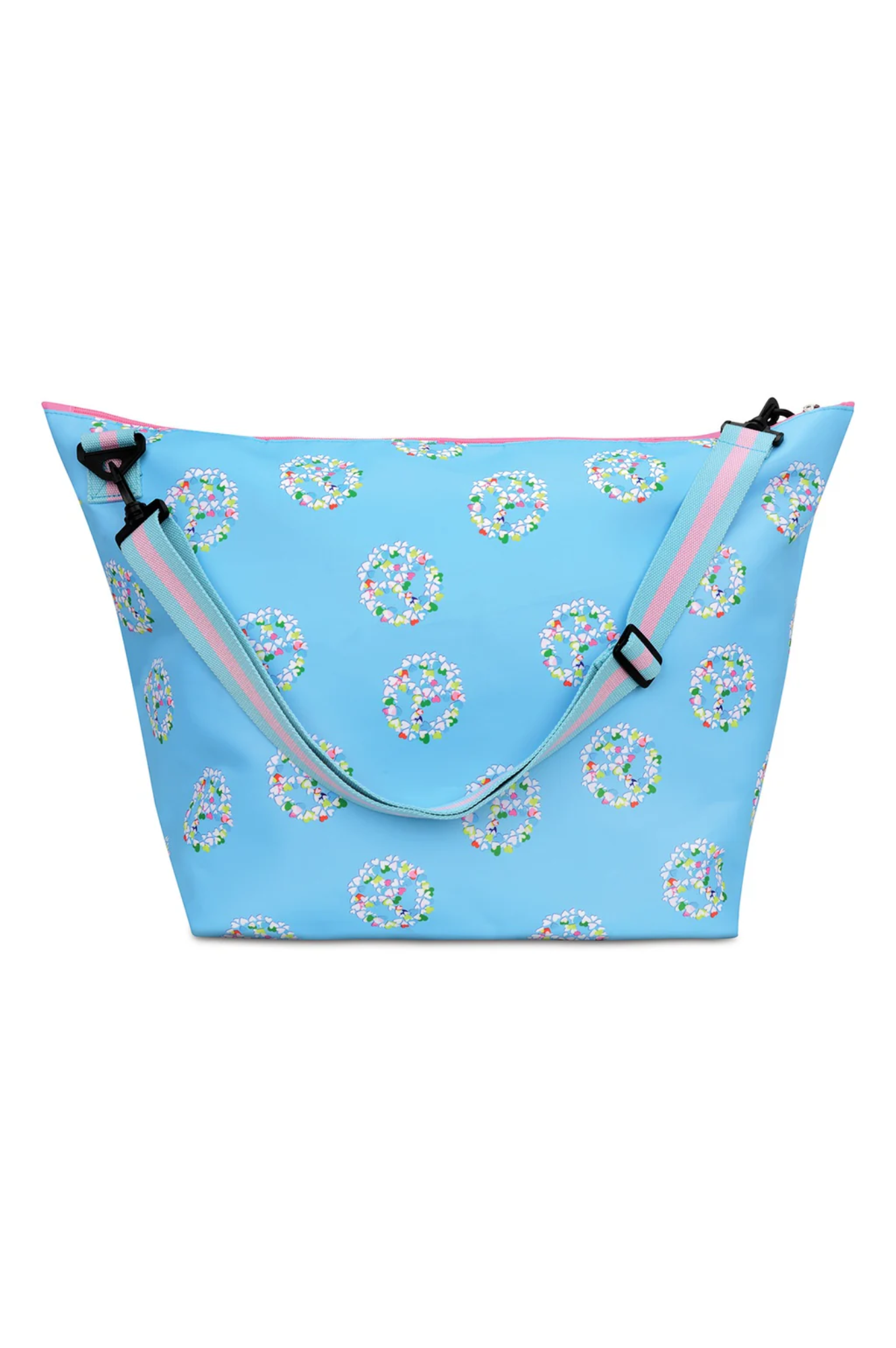 Peace & Love Reversible Weekender Bag