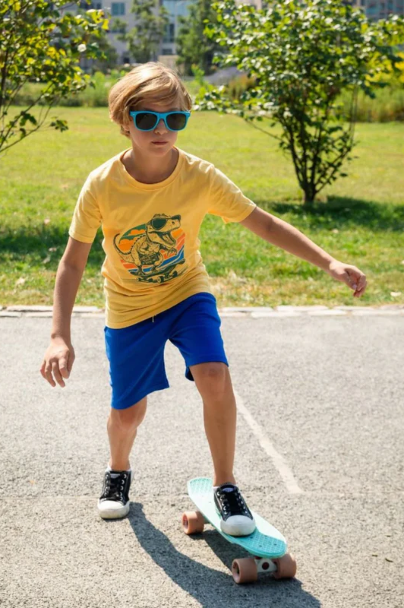 Dino Rock Graphic Tee