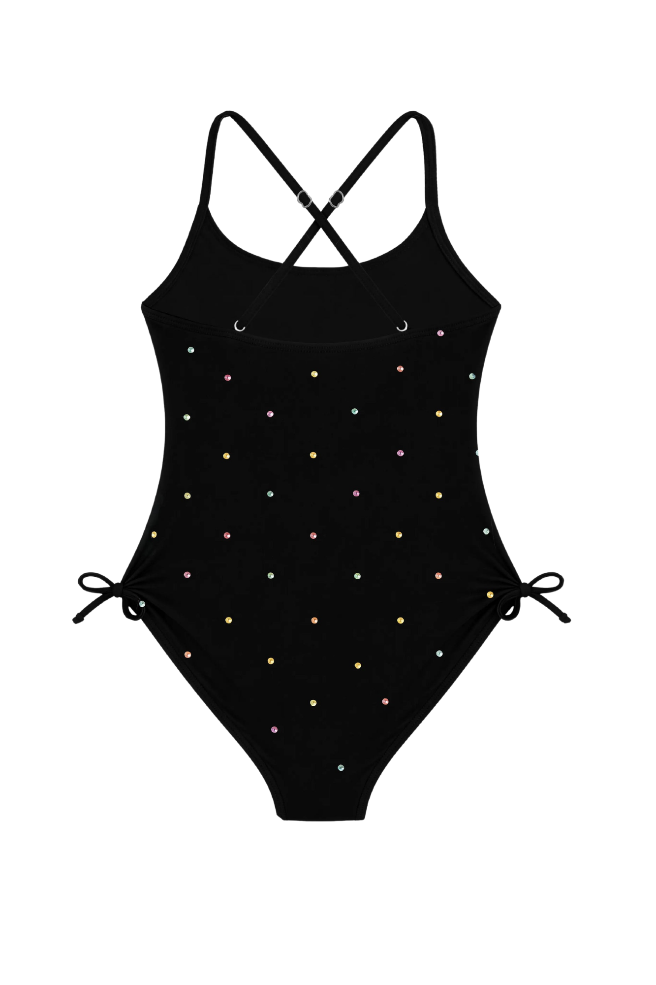 Mara One Piece Swimsuit w/ Rhinestone Detail