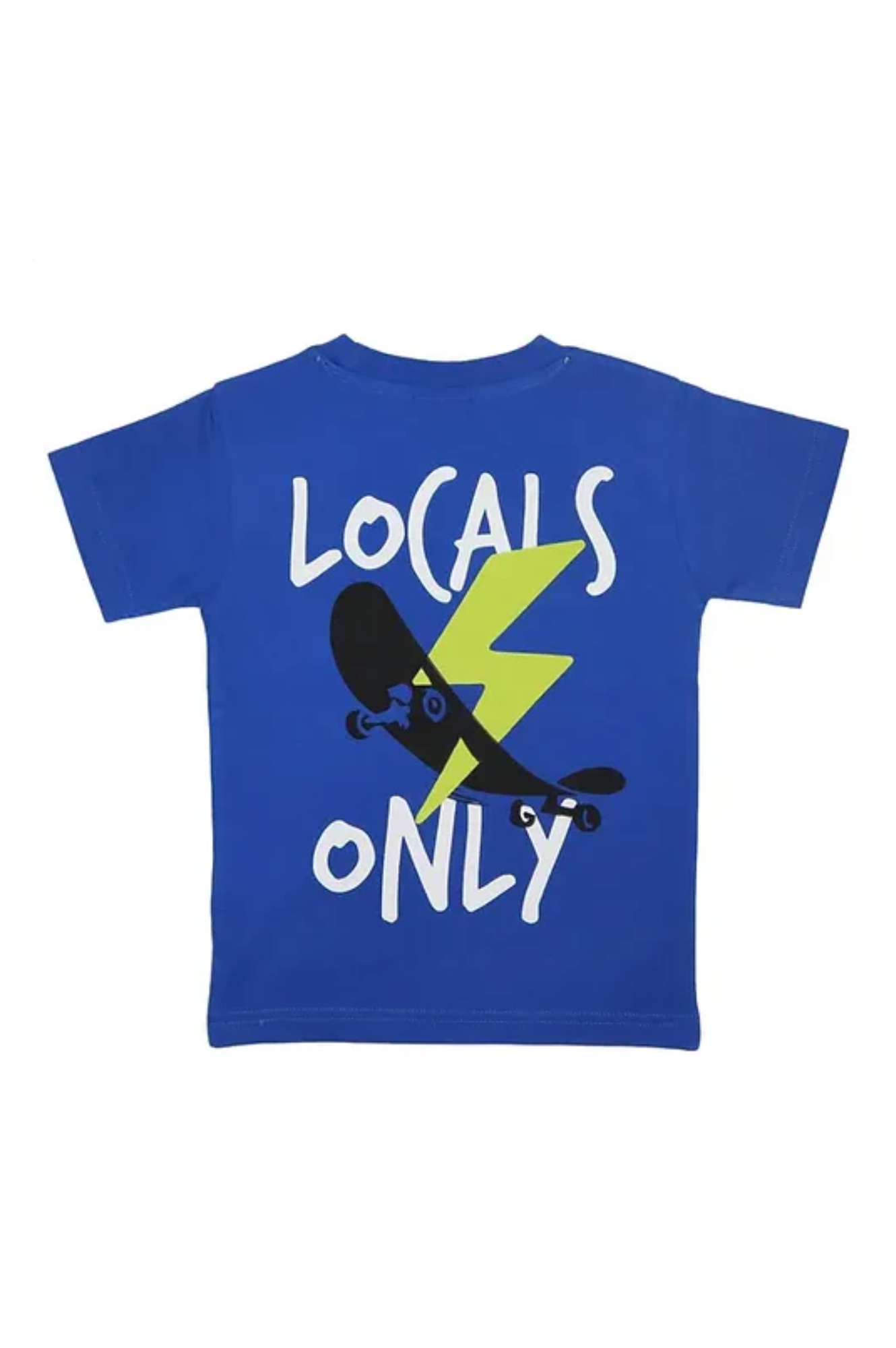 Locals Only Tee Cobalt Blue
