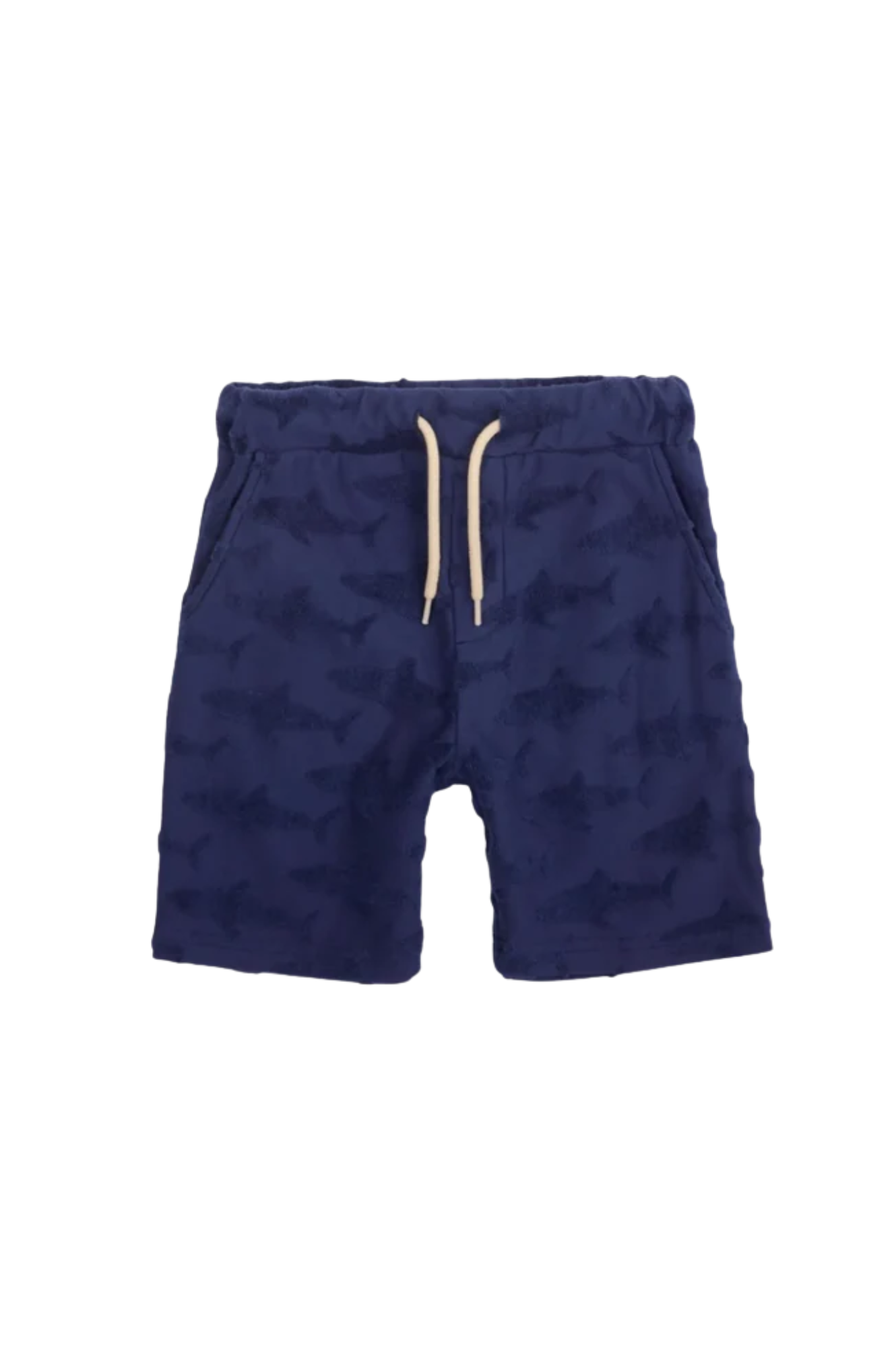 Navy Shark Resort Terry Set