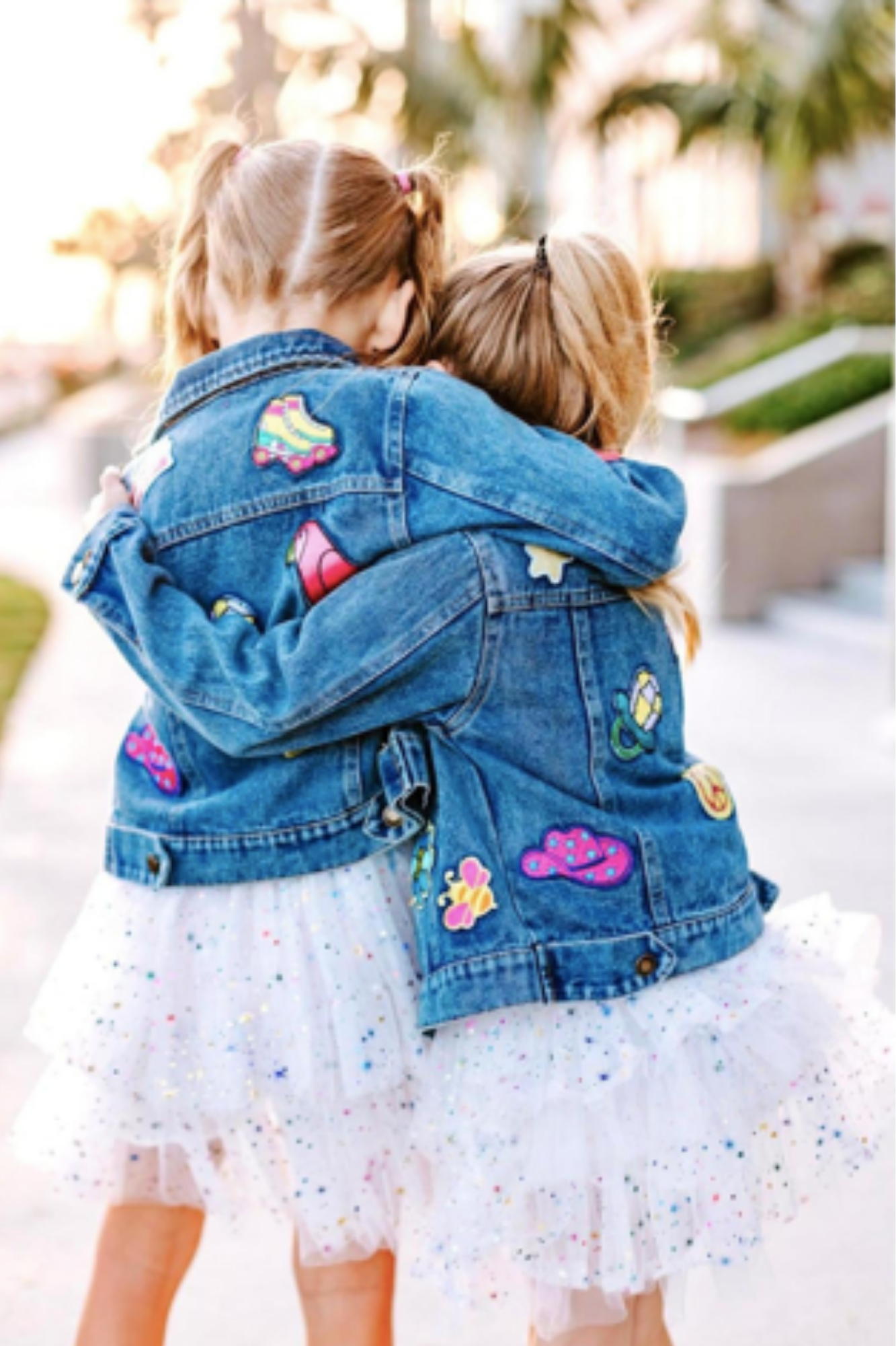 Back to Our Roots Patched Denim Jacket