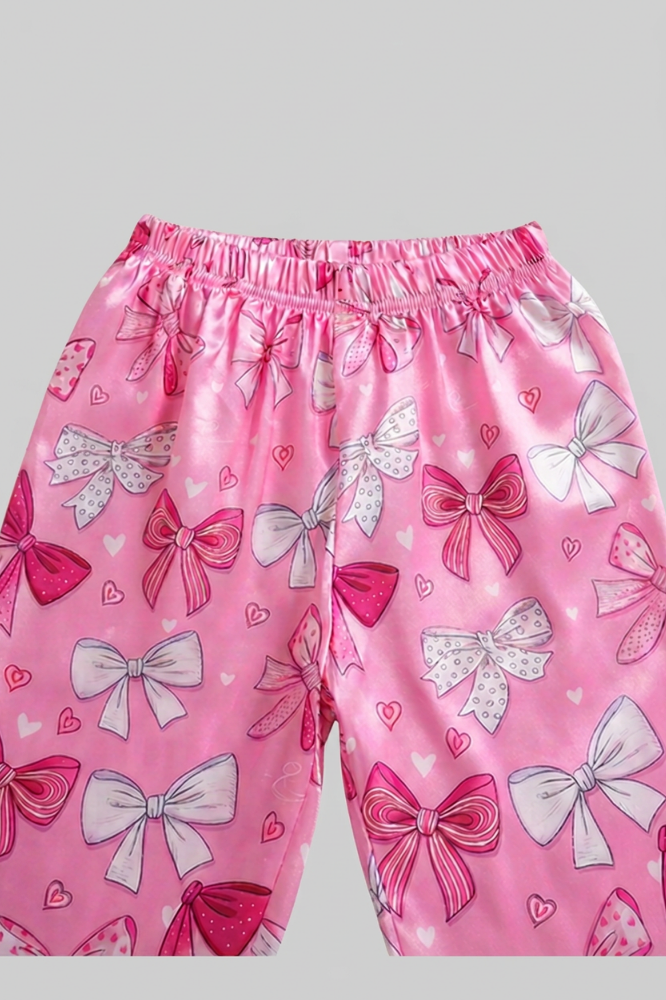 Pink Pajamas with Bows