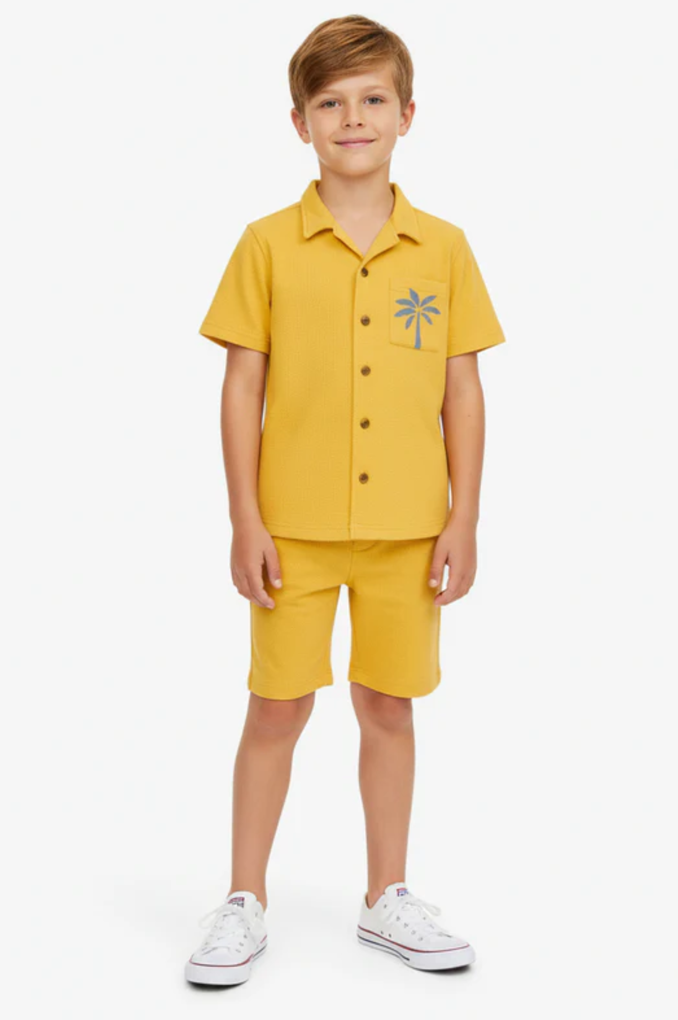 Sunny Smile/Palm Tree Resort Yellow Set