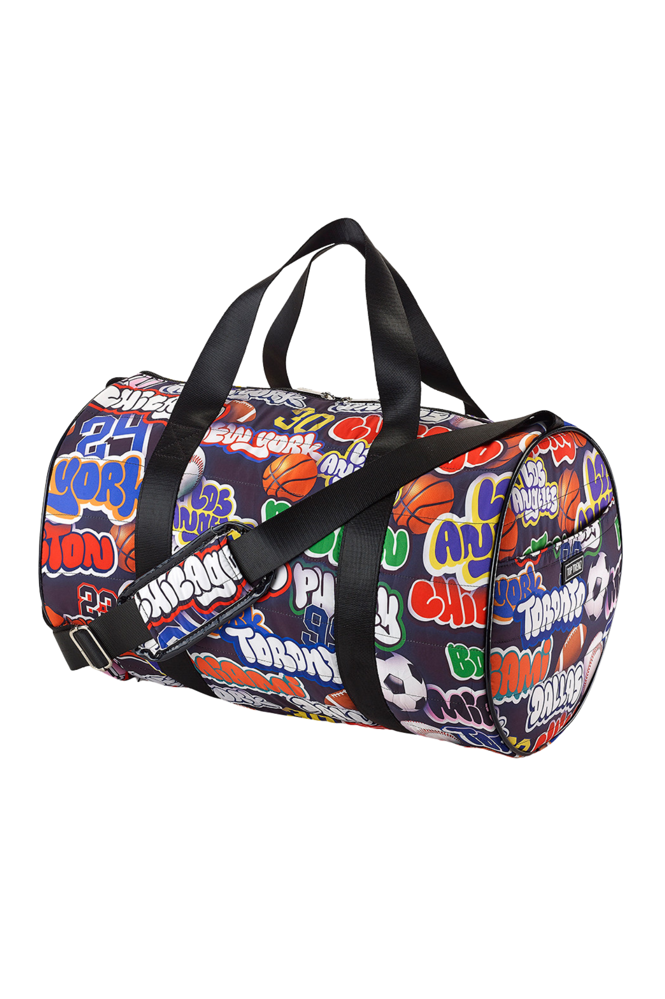 Sports Nation Quilted Puffer Duffle Bag