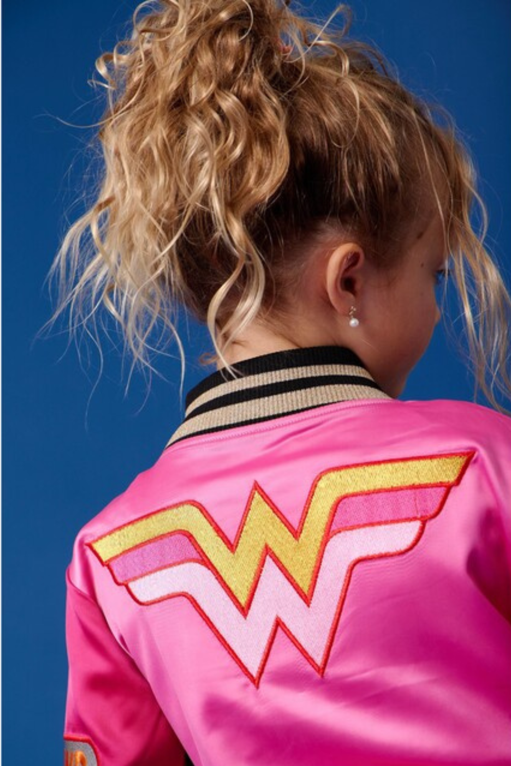 Wonder Woman™ Satin Bomber Jacket