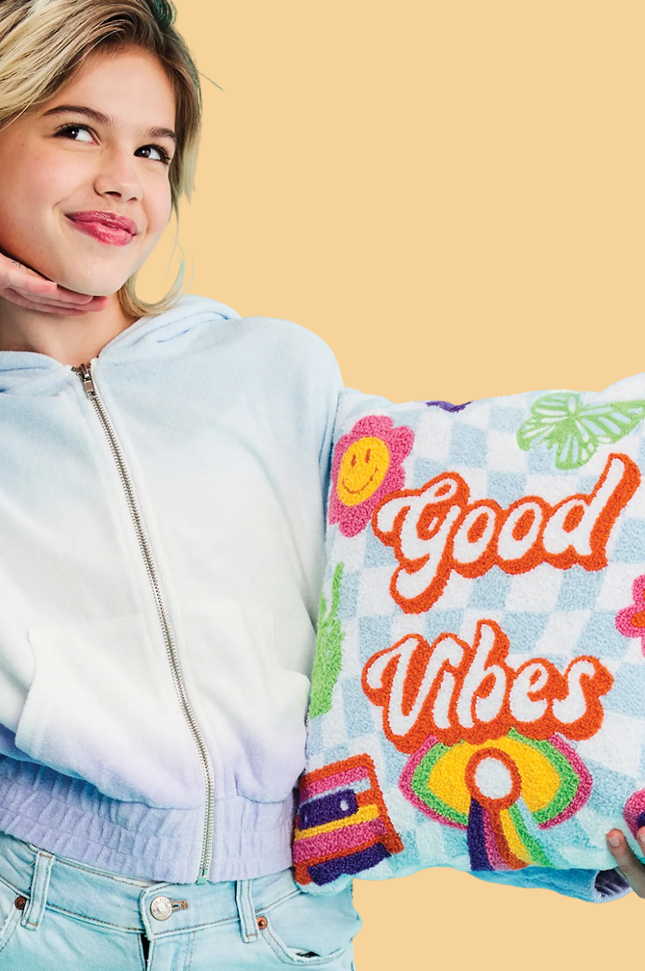 Good Vibes Chenille Plush