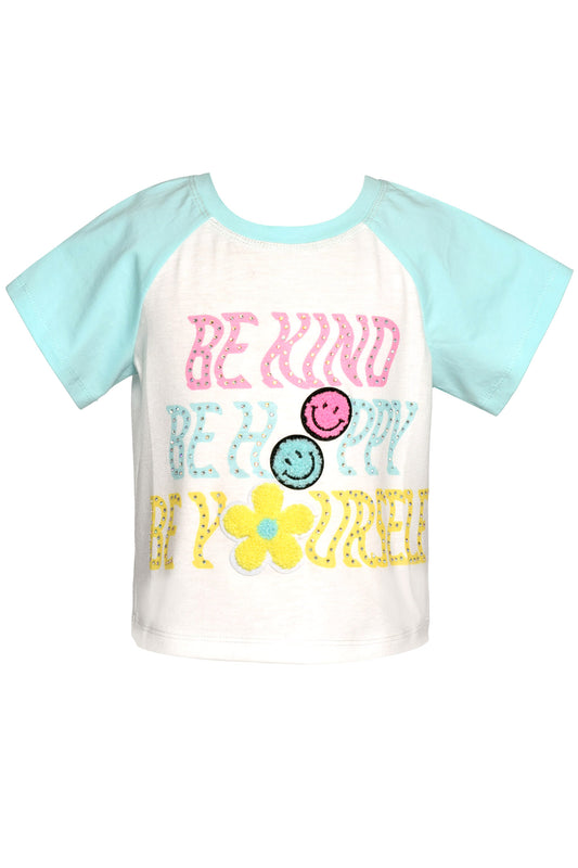 T-Shirt "Be kind, be happy, be yourself"