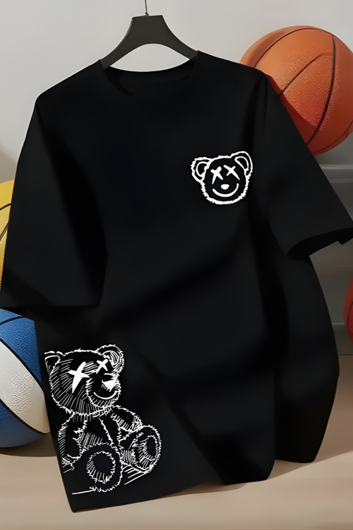 Black Teddy Bear T-Shirt