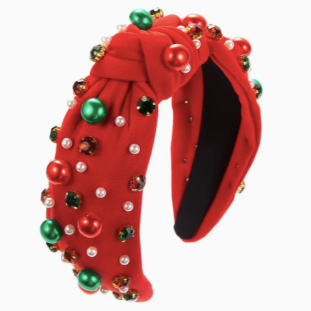 Pearl Christmas Headband