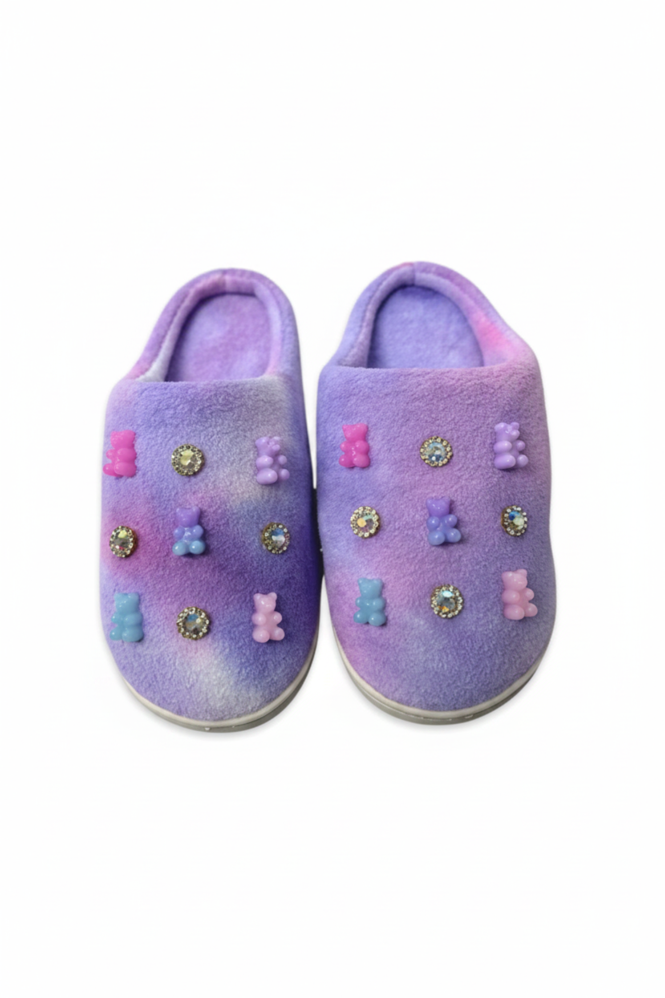Purple Gummy Bear Slippers