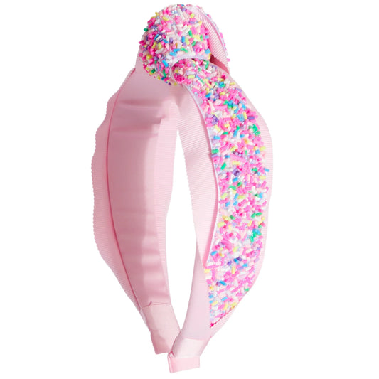 Grosgrain Sprinkle Knot Headband