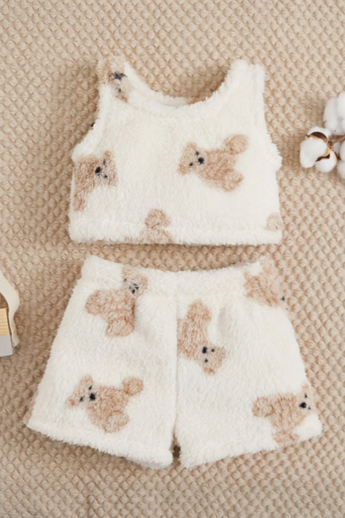 Furry Teddy Bear Set