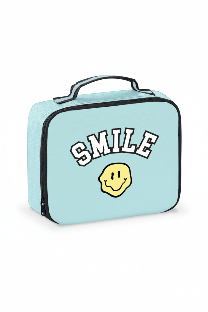 Aqua Smile Lunch Box with Patches