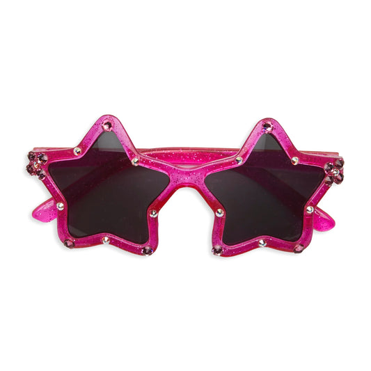 Crystallized Star Shape Sunglasses