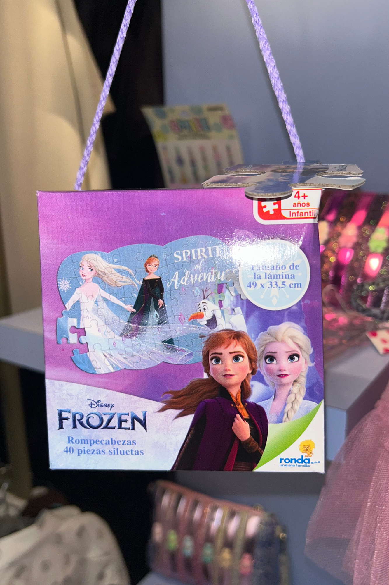 Rompecabezas Frozen x 40pzas