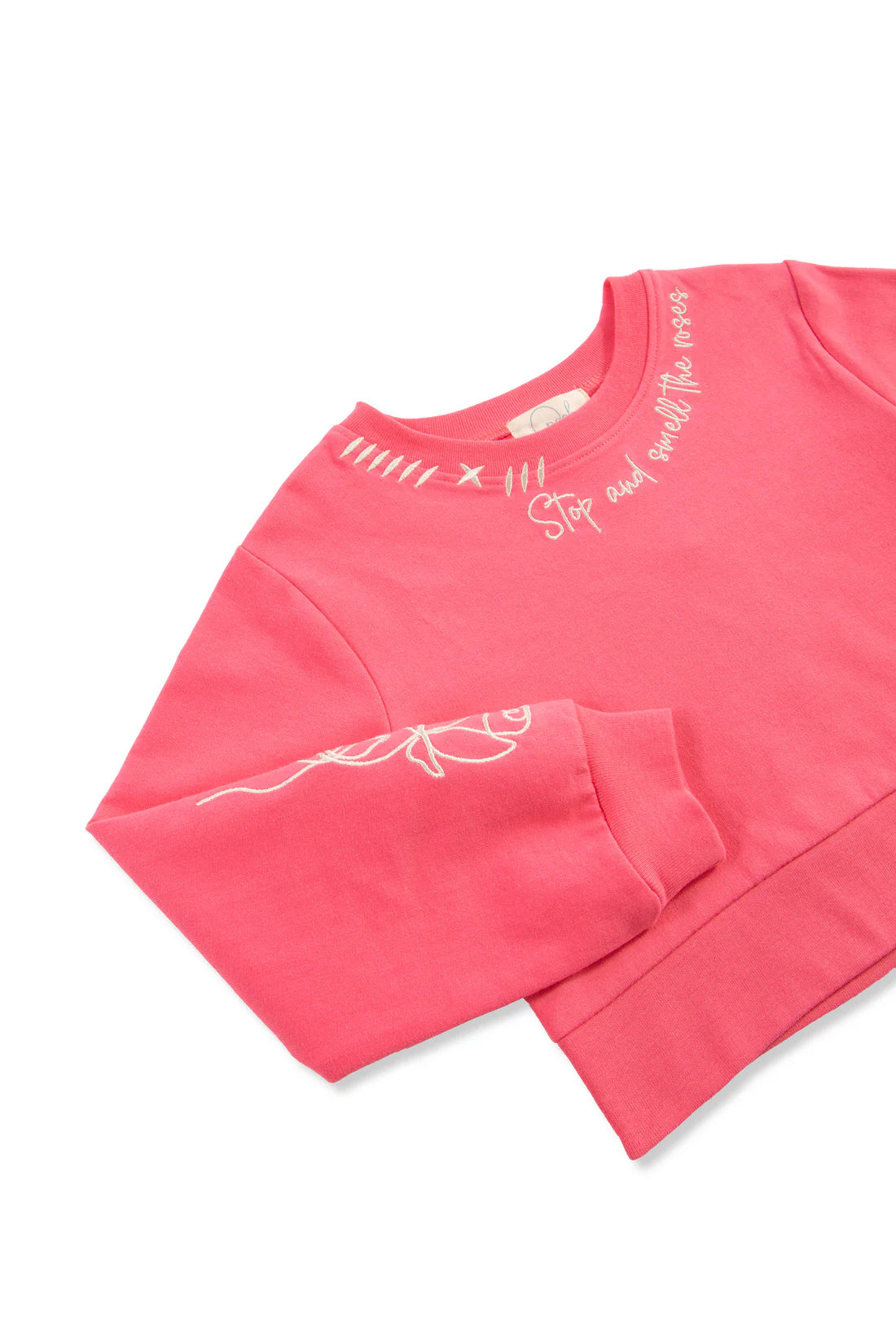 Rose Coral Print Skirt Set