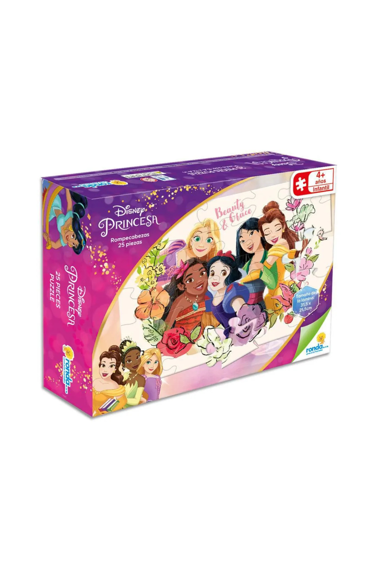 Rompecabezas Princesas Disney 24pzas