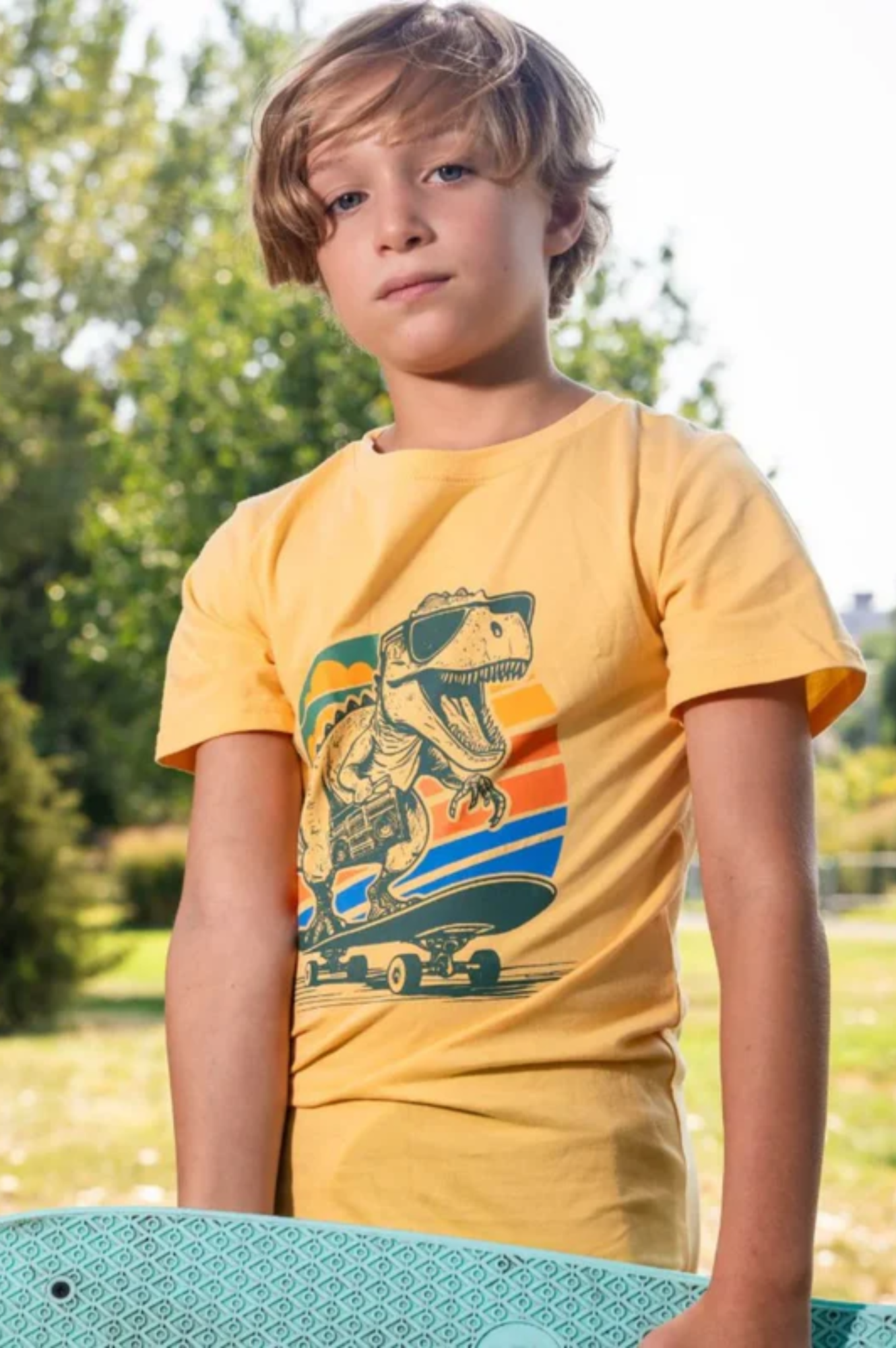 Dino Rock Graphic Tee