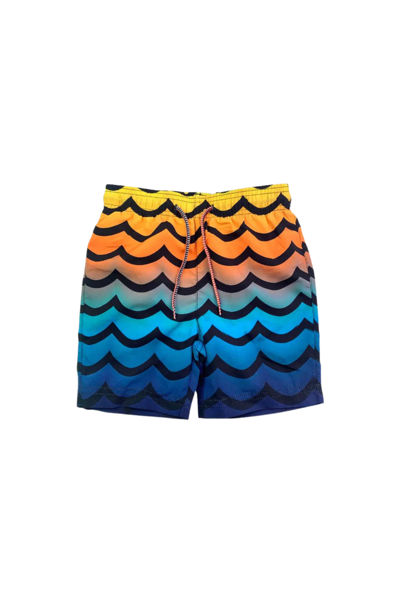 Wavy Morning Swim Trunks