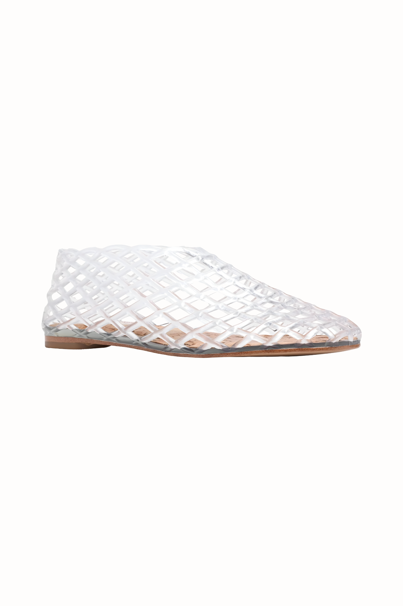 White Transparent Gel Sandals
