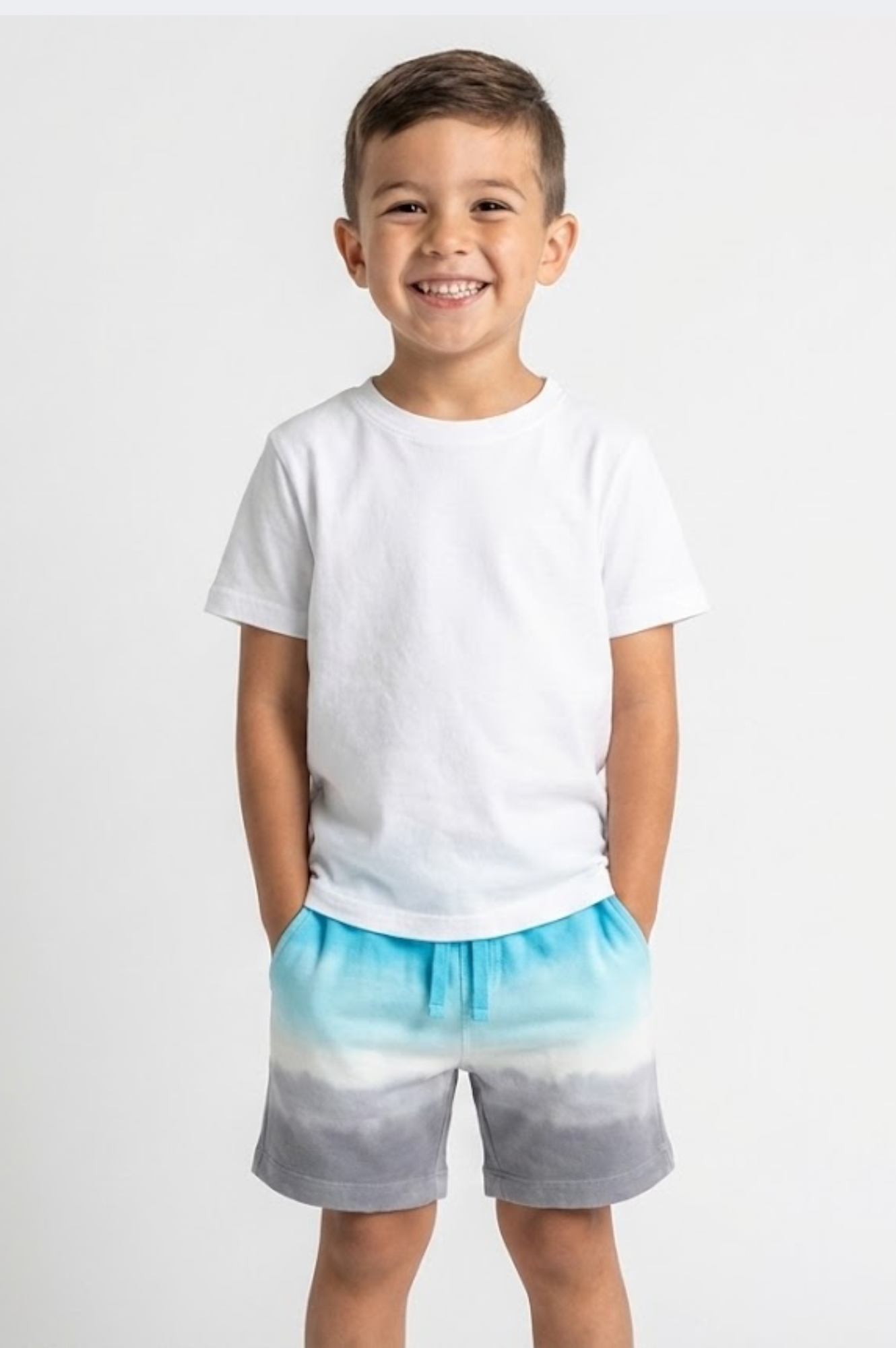 Legend Gradient Shorts Turquoise