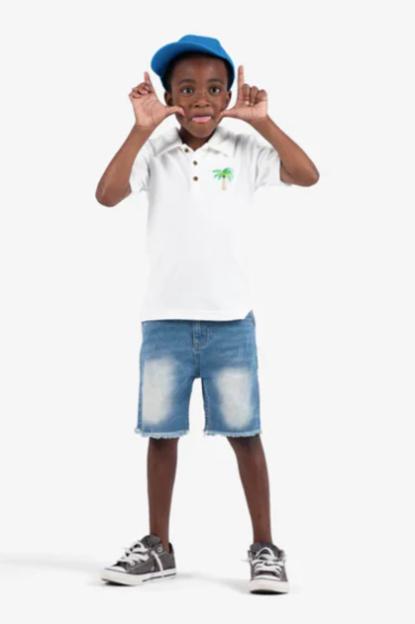 Fairbanks Polo Chemise White