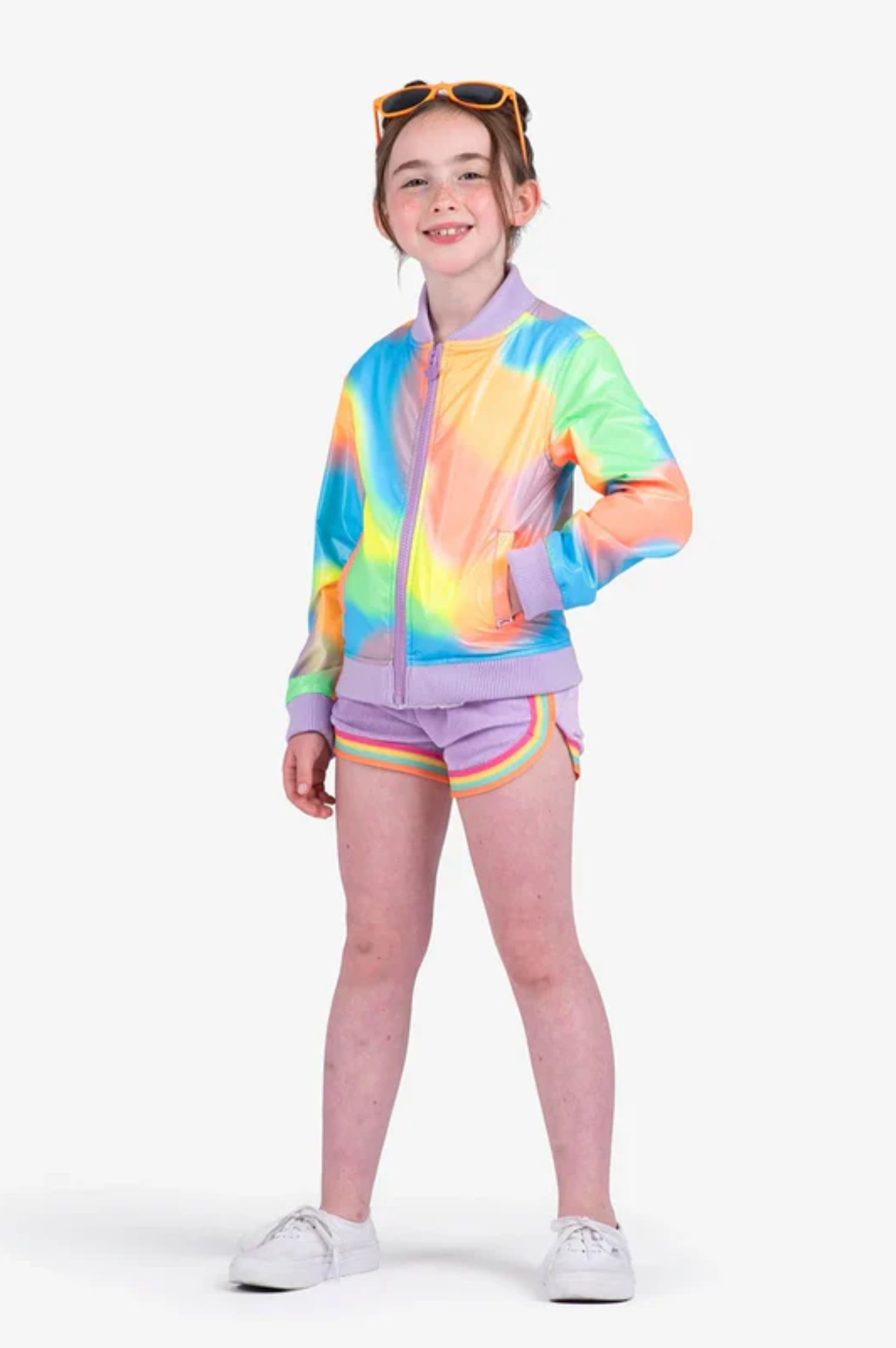 Nikki Bomber Jacket Multi Shine