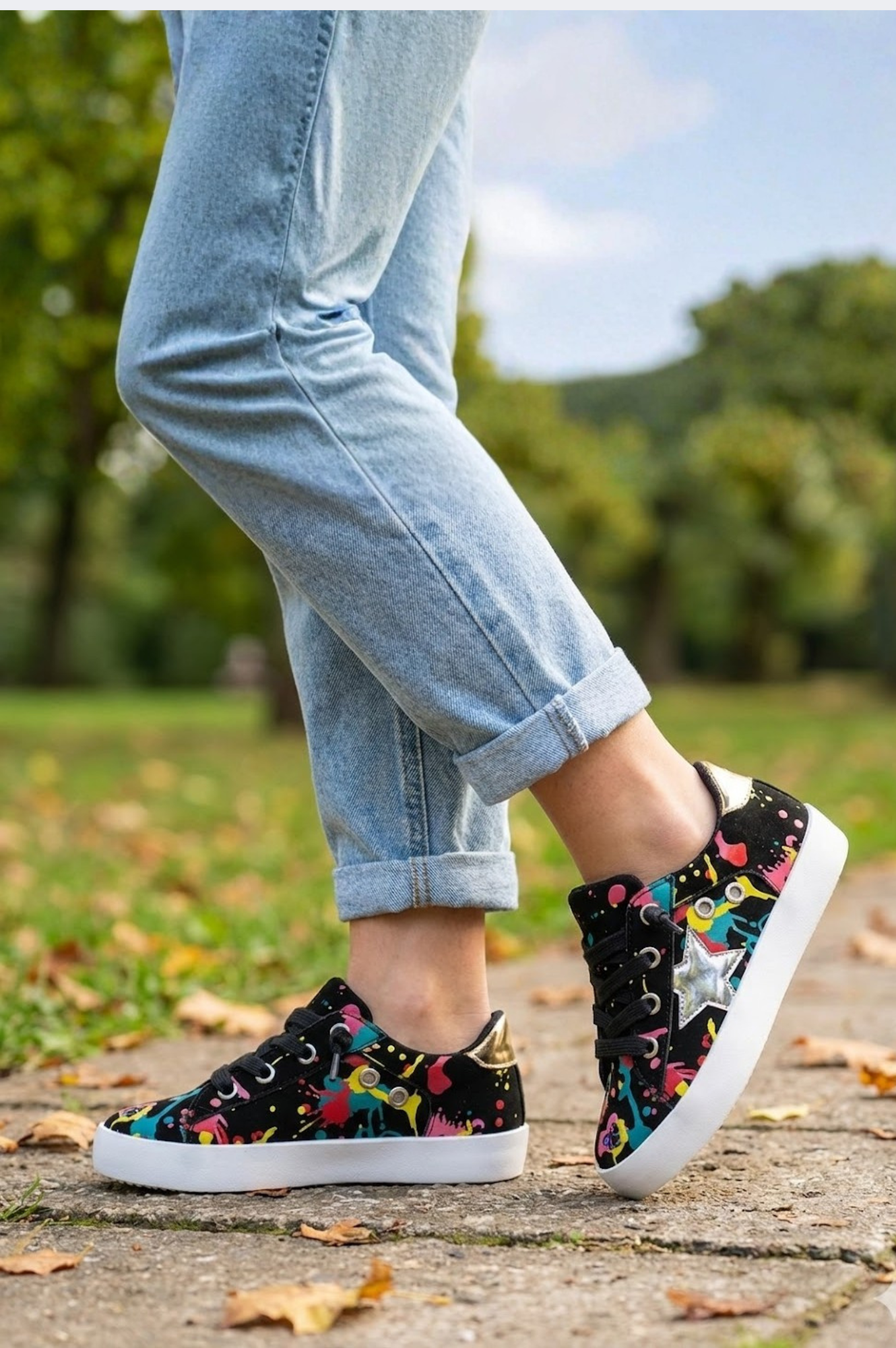 Sneakers Splash Black