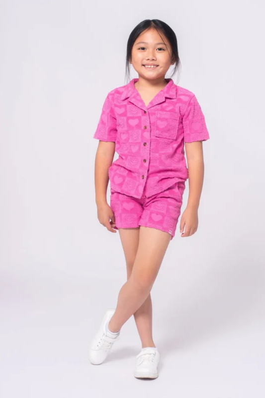 Sunny Check Resort Terry Set